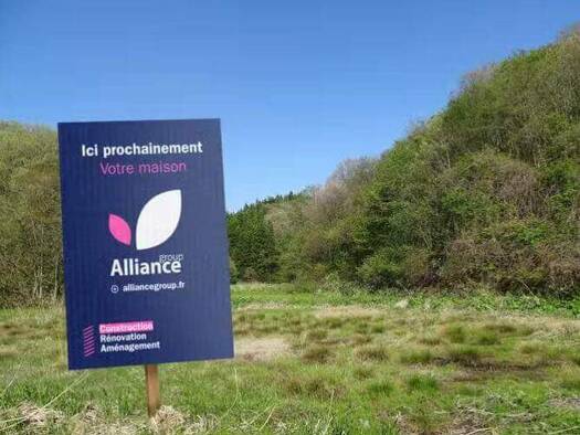 Terrain constructible viabilisé à vendre 136 500 € 930 m² de terrain Ancenis 44150