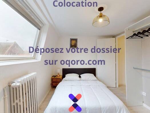 Maison à louer 390 € 6 pièces 5 chambres 87,2 m² Edouard Vaillant-Vauban-Barbieux Roubaix 59100