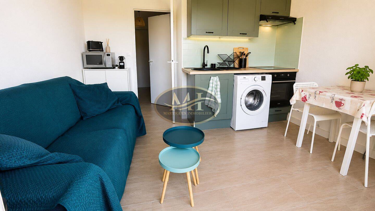Appartement 1 pièce 24 m² · à Sausset-les-Pins · 23,6 m² · 212 000 €