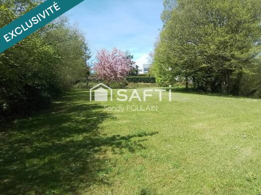 Terrain constructible à vendre 115 000 € 1 305 m² de terrain Nord Ouest Coutances 50200