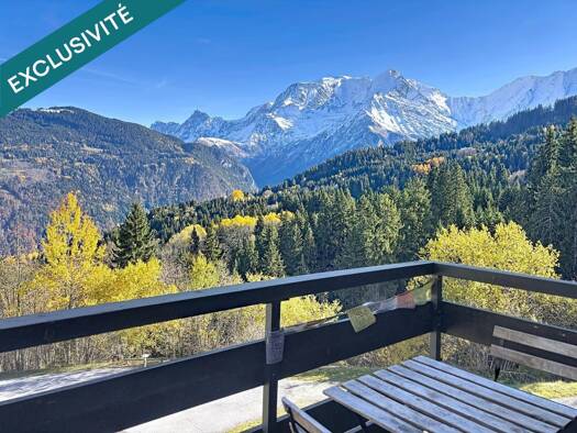 Appartement à vendre 126 000 € 1 pièce 20 m² 1er étage Ouest Saint-Gervais-les-Bains 74170