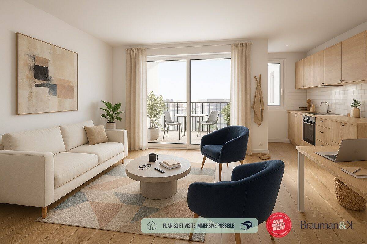 Appartement 3 pièces 64 m² · à Chartres · 64 m² · 224 000 €