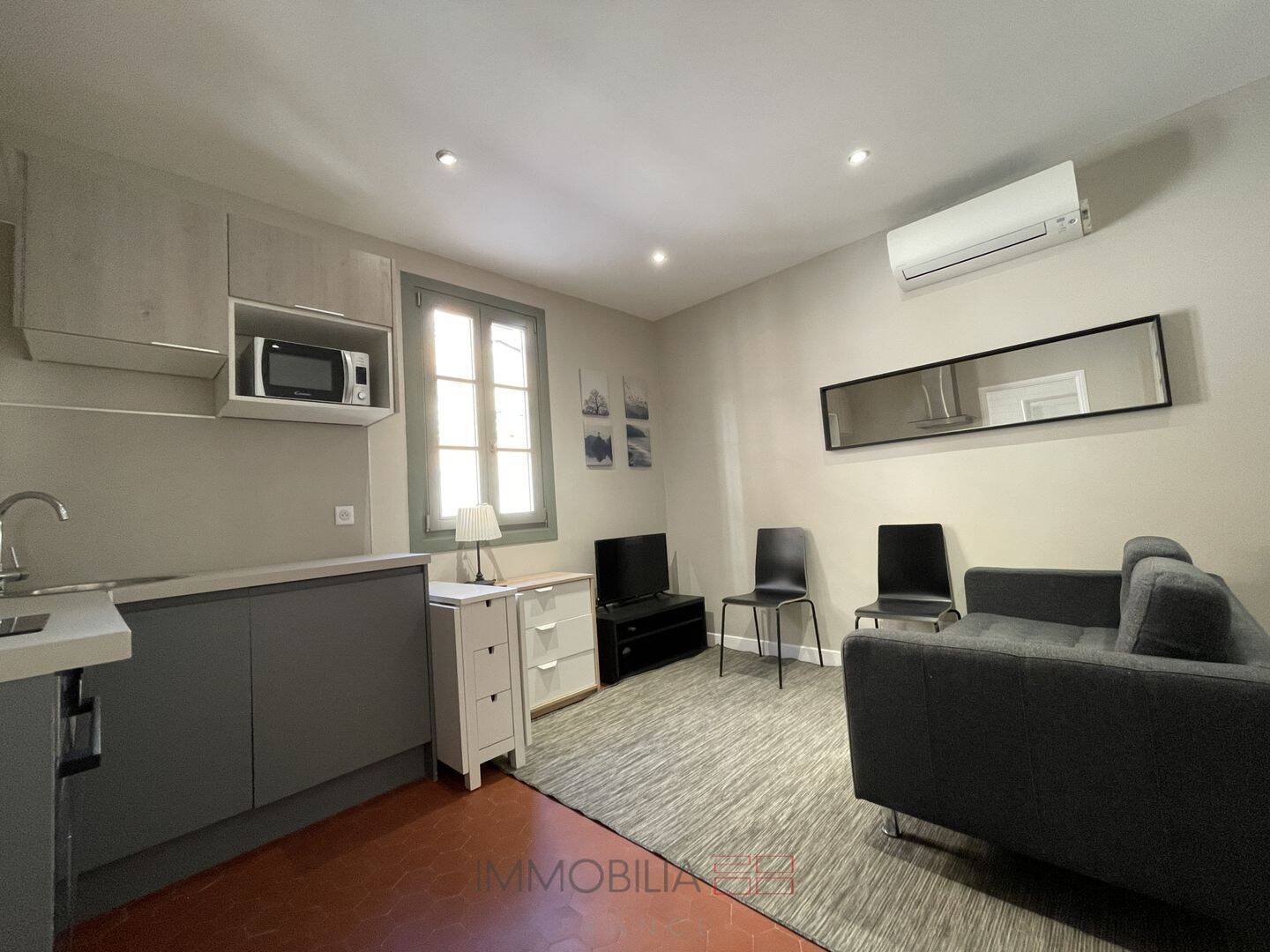 Appartement 1 pièce 23 m² · à Beausoleil · 23,1 m² · 1 100 €