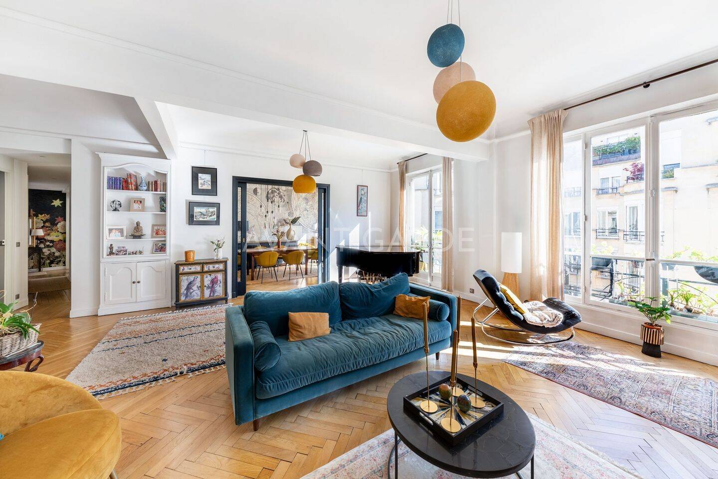 Appartement 6 pièces 180 m² · à Paris 16ème Arrondissement · 180,3 m² · 7 200 €/mois