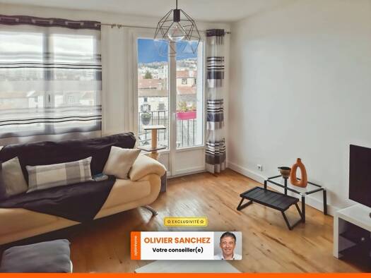 Appartement à vendre 149 000 € 3 pièces 2 chambres 57 m² Étage 3/3 Centre Chamalières 63400
