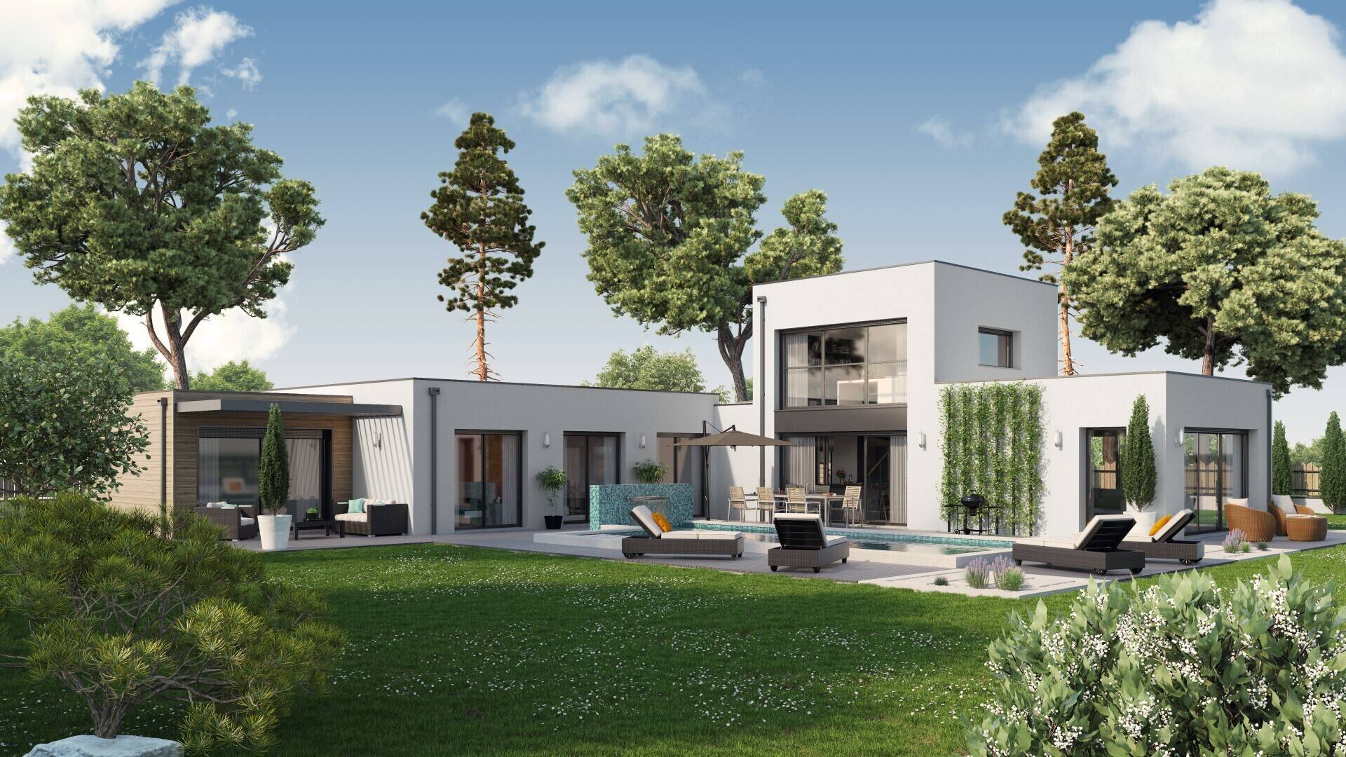 Terrain+Maison à Castelnau-Chalosse 4 chambres