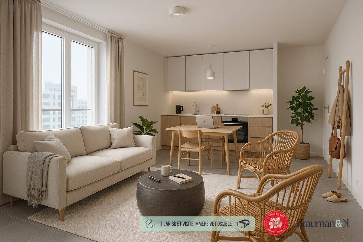 Appartement 2 pièces 54 m² · à Fontenay-le-Fleury · 54 m² · 285 000 €