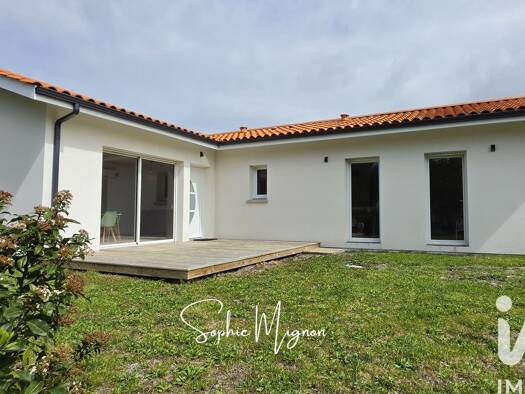 Maison à vendre 283 000 € 3 pièces 2 chambres 69 m² 317 m² de terrain Est Biscarrosse 40600