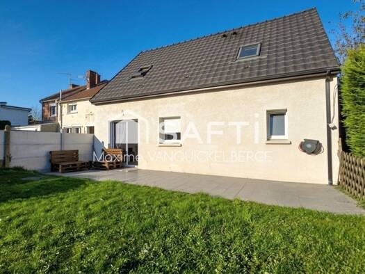 Maison à vendre 205 000 € 5 pièces 4 chambres 97 m² 375 m² de terrain Angres 62143