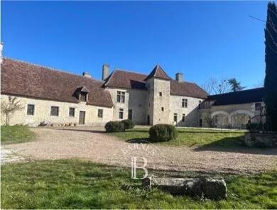 Château à vendre 1 100 000 € 15 pièces 3 chambres 600 m² 30 000 m² de terrain Genillé 37460
