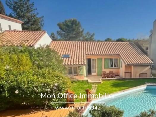 Maison de plain-pied à vendre 595 000 € 7 pièces 4 chambres 145 m² 670 m² de terrain Calas Cabriès 13480