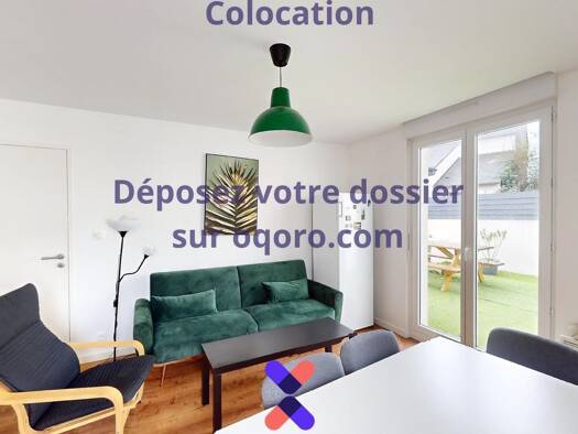 Appartement à louer 444 € 7 pièces 6 chambres 120 m² 1er étage Saint Marc Brest 29200