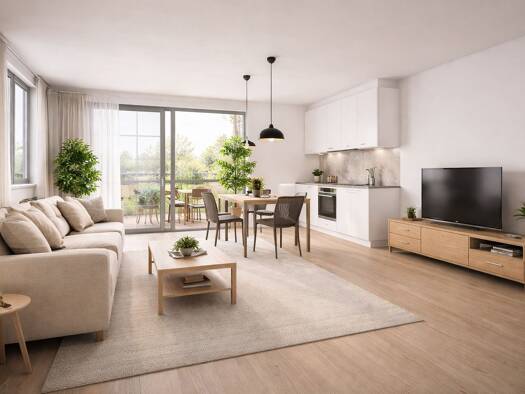 Appartement à vendre - neuf 323 000 € 2 pièces 1 chambre 42,9 m² Étage 1/6 Petit Pantin-Haut Pantin Pantin 93500