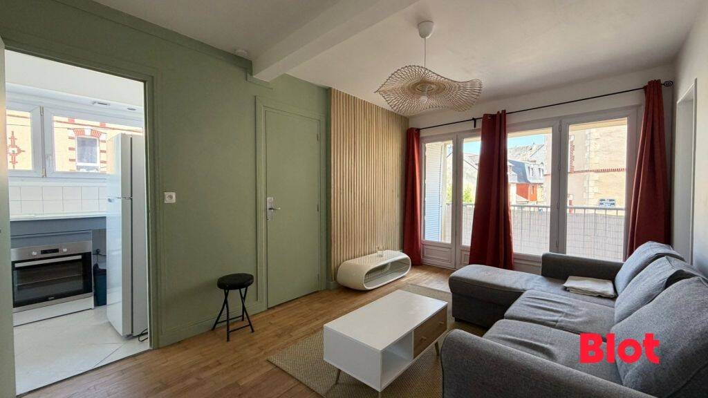 À LOUER - T2 MEUBLÉ - 38,52M² - À RENNES - Boulevard Jacques Ca — 1