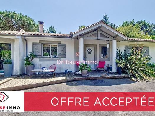 Maison à vendre 369 000 € 6 pièces 3 chambres 139 m² 1 500 m² de terrain Le Temple 33680