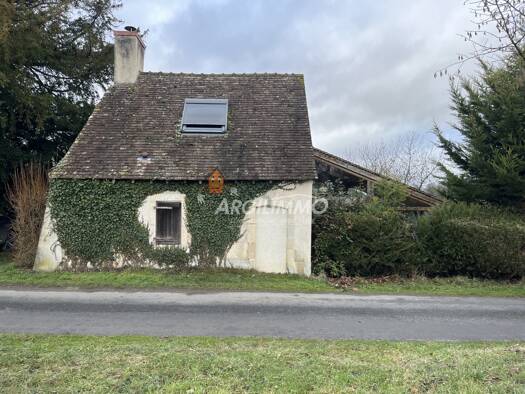 Maison à vendre 81 300 € 3 pièces 1 chambre 46,3 m² 1 400 m² de terrain Le Breil-sur-Mérize 72370