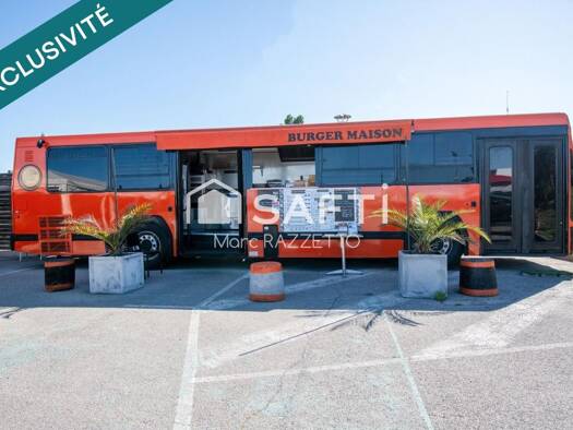 Restaurant à vendre Fonds de commerce 109 500 € 37 m² d'espace de restauration Exterieurs Cabriès 13480