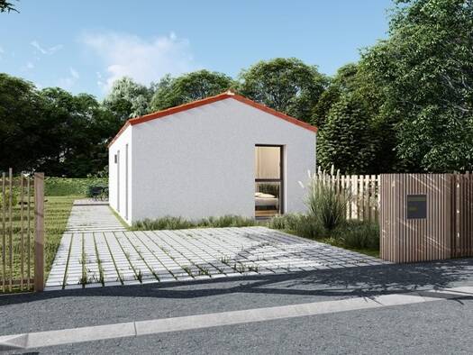 Terrain avec maison neuve à vendre 134 500 € 3 pièces 1 chambre 44 m² 1 286 m² de terrain Saint-Martory 31360