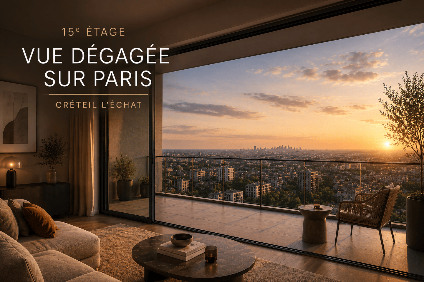 Appartement 4 pièces 85 m² · à Créteil · 85 m² · 409 000 €