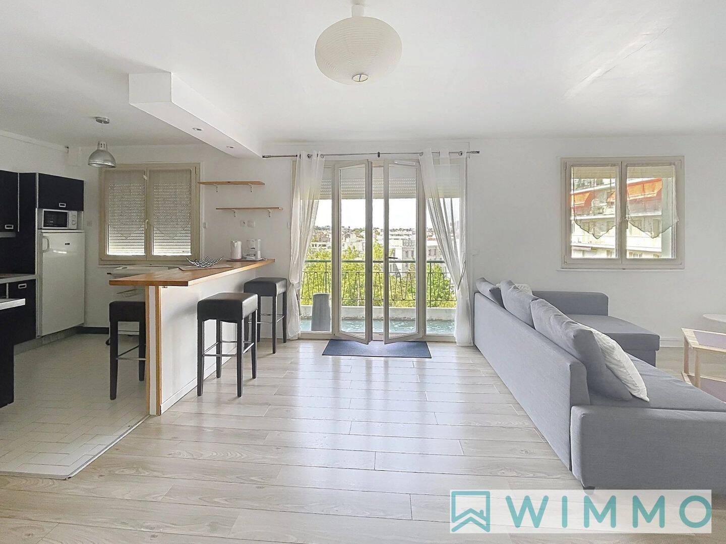 Appartement 2 pièces 58 m² · à Bordeaux · 58,4 m² · 1 100 €