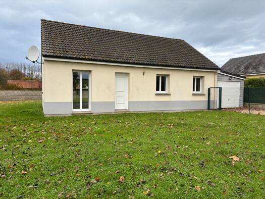 Maison de plain-pied à vendre 192 000 € 4 pièces 3 chambres 73 m² 800 m² de terrain Envermeu 76630