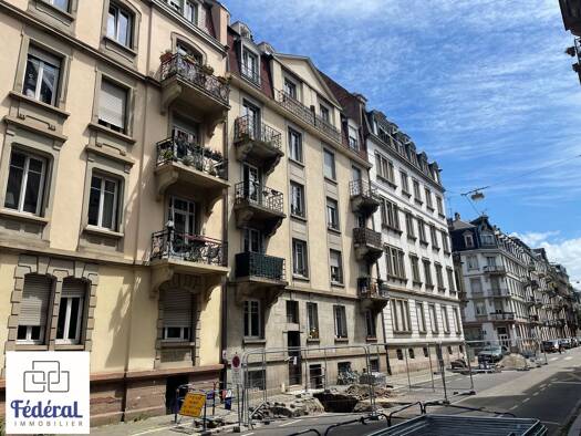 Appartement à vendre 477 000 € 3 pièces 2 chambres 103 m² Étage 1/5 Kable Nord Strasbourg 67000