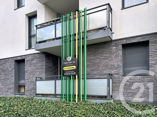 Appartement à vendre - Première occupation 210 000 € 2 pièces 2 chambres 42,4 m² RDC Moulineau Gradignan 33170