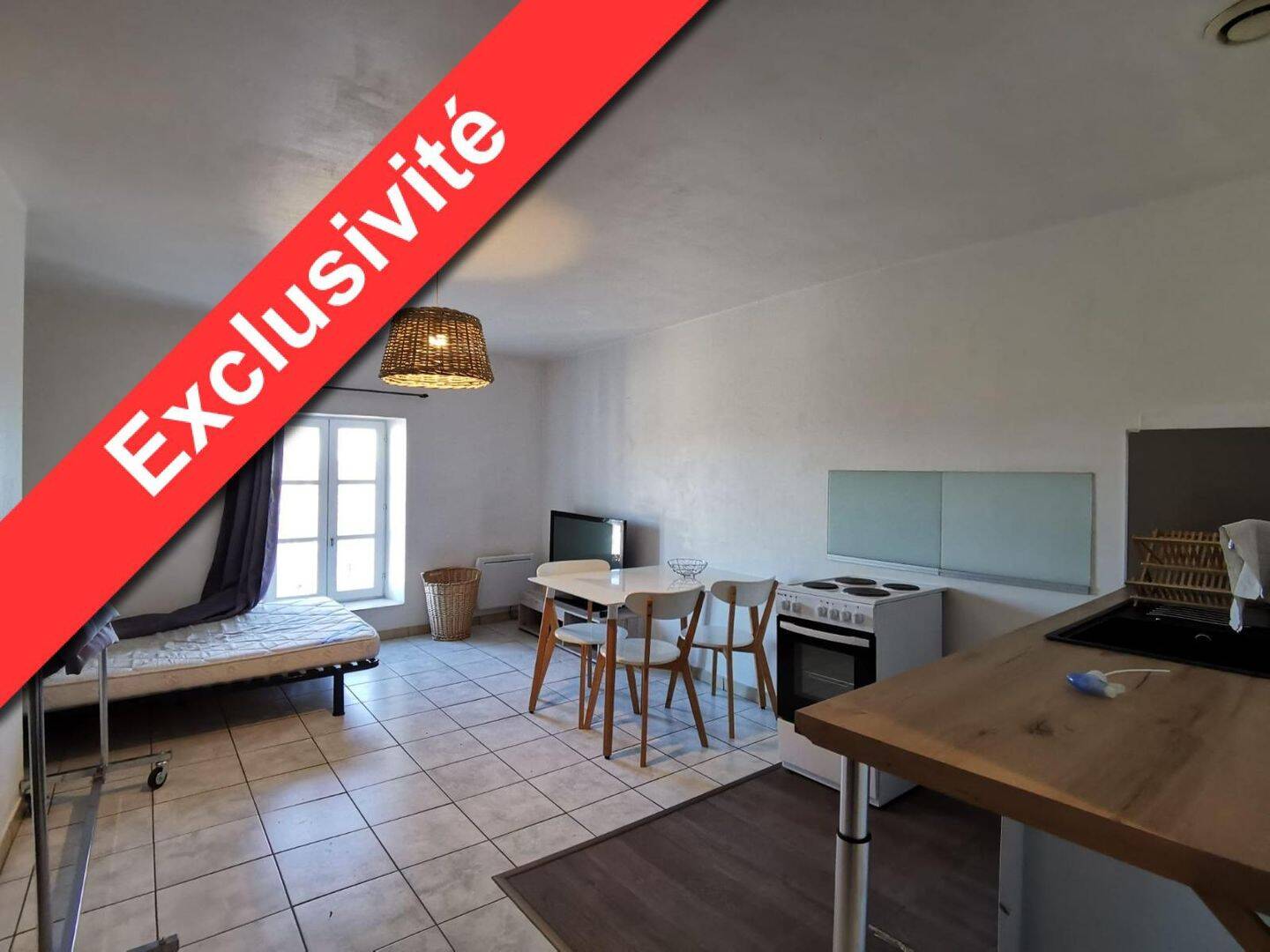Appartement 1 pièce 24 m² · à Aubenas · 23,7 m² · 49 500 €
