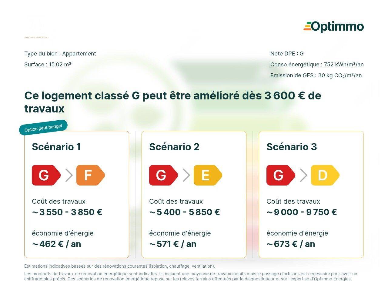 Appartement 1 pièce 16 m² · à Paris 13ème Arrondissement · 15,6 m² · 140 000 €
