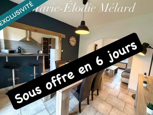 Maison de ville à vendre 189 900 € 5 pièces 2 chambres 78 m² 246 m² de terrain Longuyon 54260