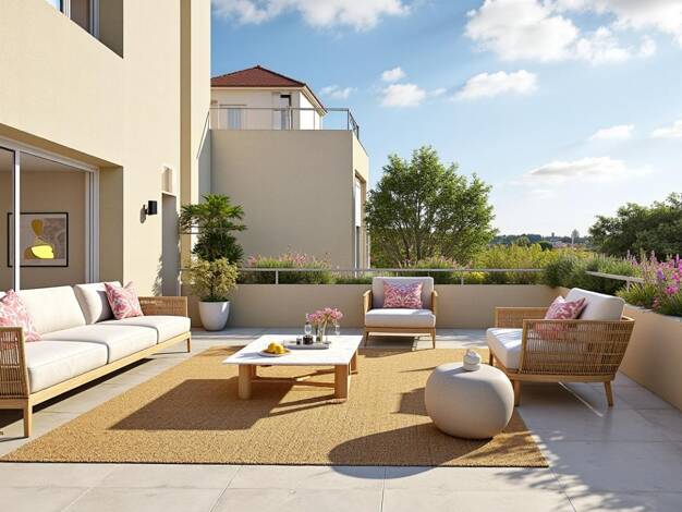 Appartement à vendre - neuf 292 000 € 3 pièces 53 m² 2ème étage dès le 31/12/2027 Ouest Gignac-la-Nerthe 13180