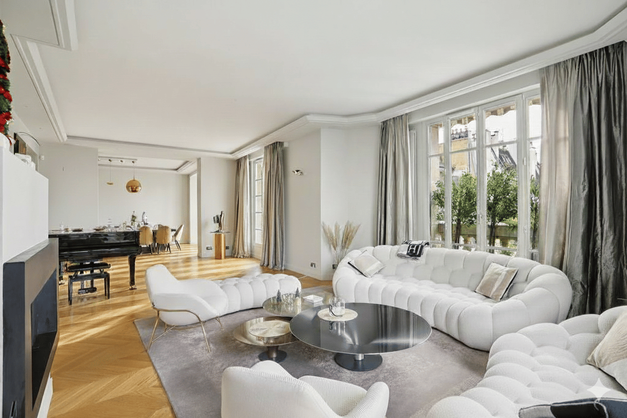 Appartement 10 pièces 341 m² · à Paris 16ème Arrondissement · 340,6 m² · 6 490 000 €