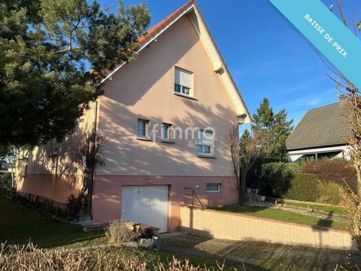 Maison à vendre 287 000 € 5 pièces 3 chambres 110 m² 529 m² de terrain Réguisheim 68890