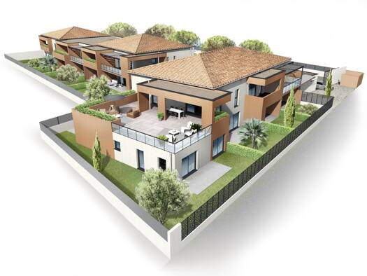 Appartement à vendre - neuf 379 000 € 4 pièces 3 chambres 109,1 m² dès le 31/12/2026 Les Blaches-Les Champs Montélimar 26200