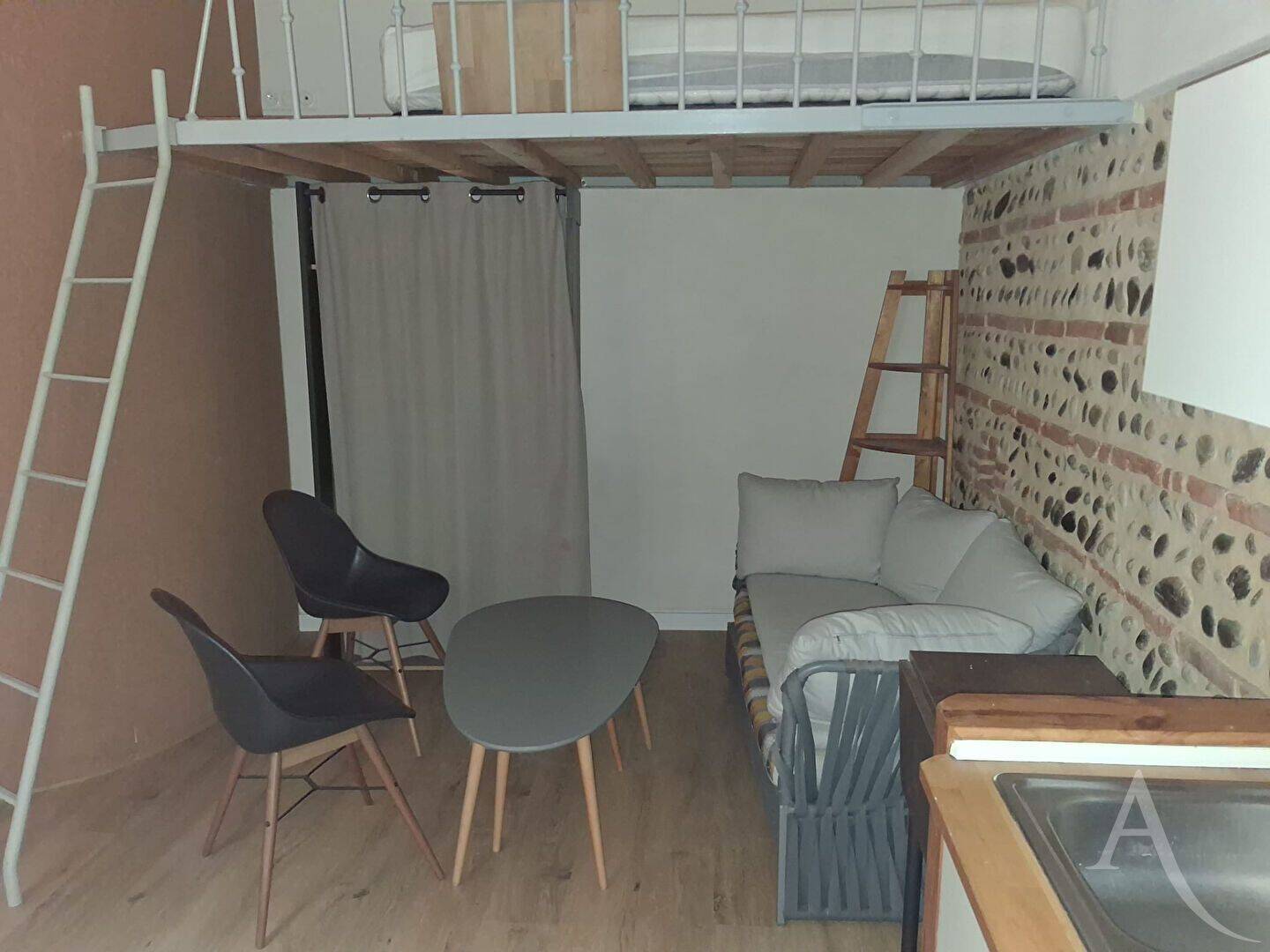 Appartement 1 pièce 19 m² · à Toulouse · 18,7 m² · 600 €/mois