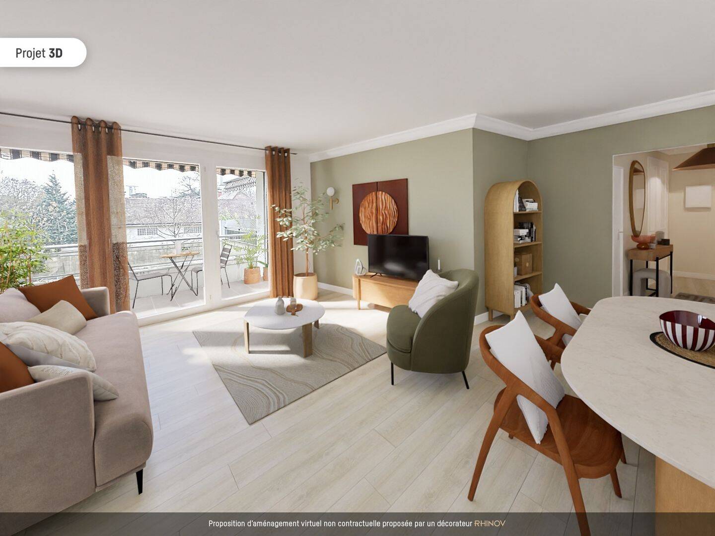 Appartement 4 pièces 82 m² · à Saint-Gratien · 82 m² · 349 000 €