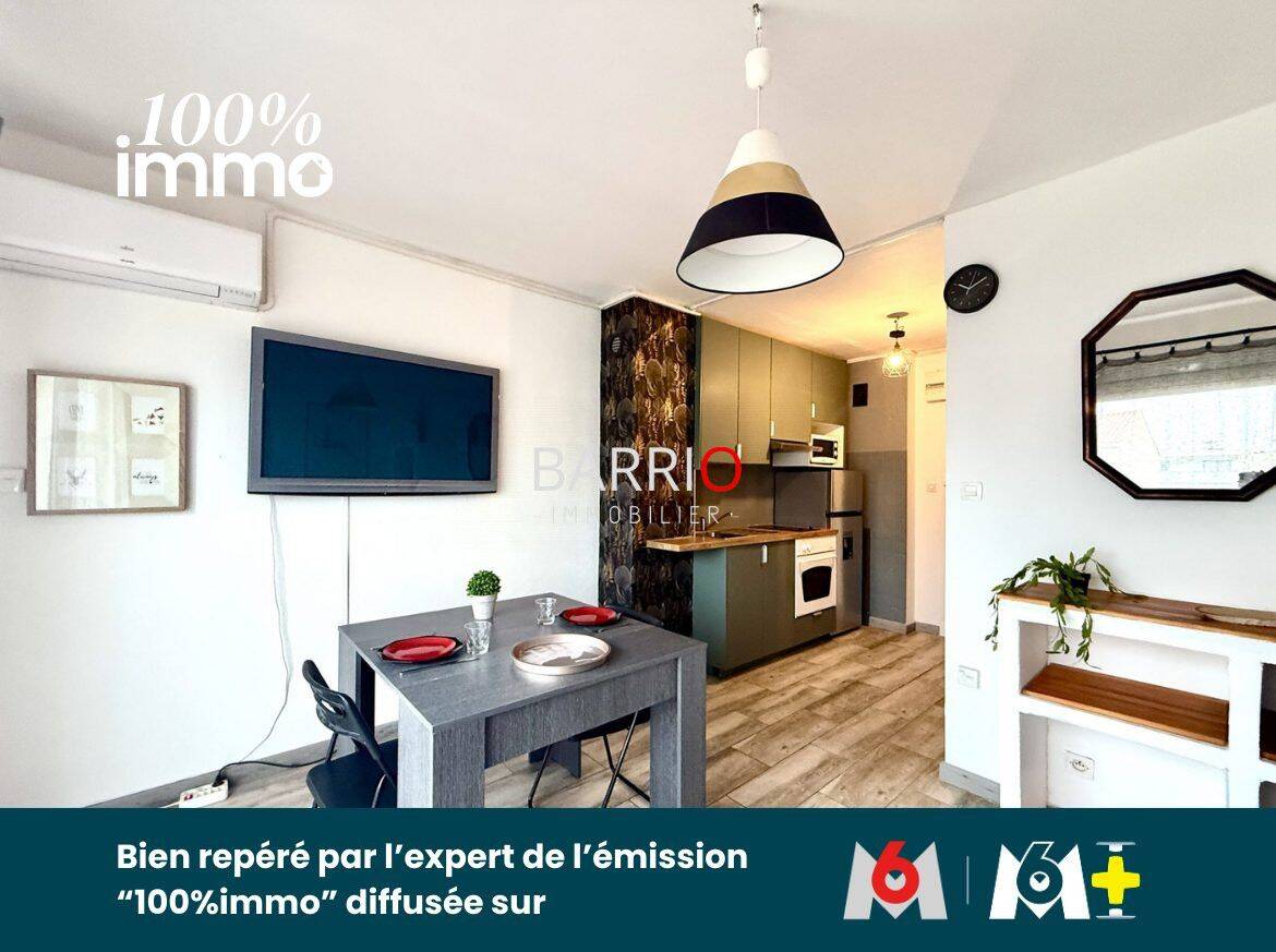 Appartement 1 pièce 21 m² · à Canet-en-Roussillon · 20,9 m² · 77 000 €
