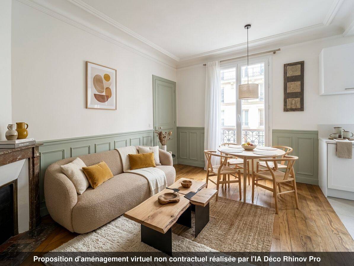 Appartement 3 pièces 57 m² · à Paris 15ème Arrondissement · 57,4 m² · 560 000 €