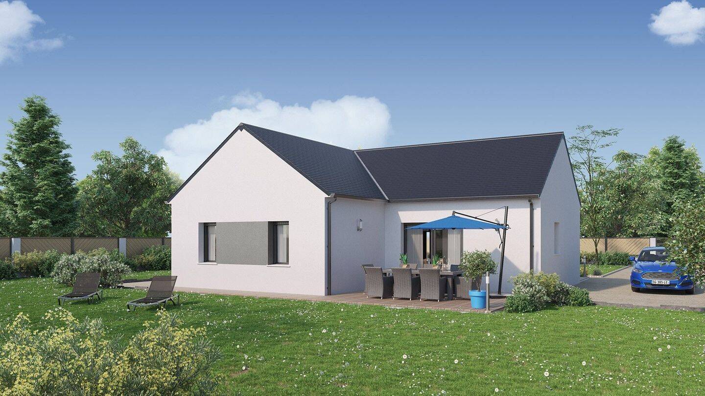 Maison 4 pièces 78 m² · à Cerelles · 78 m² · 185 786 €