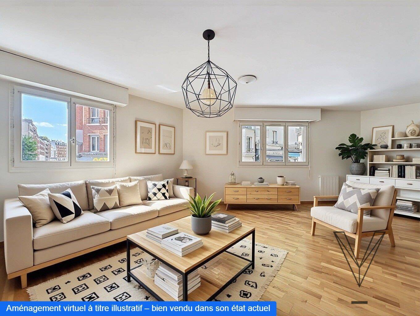 Appartement 2 pièces 54 m² · à Paris 20ème Arrondissement · 54,3 m² · 443 000 €