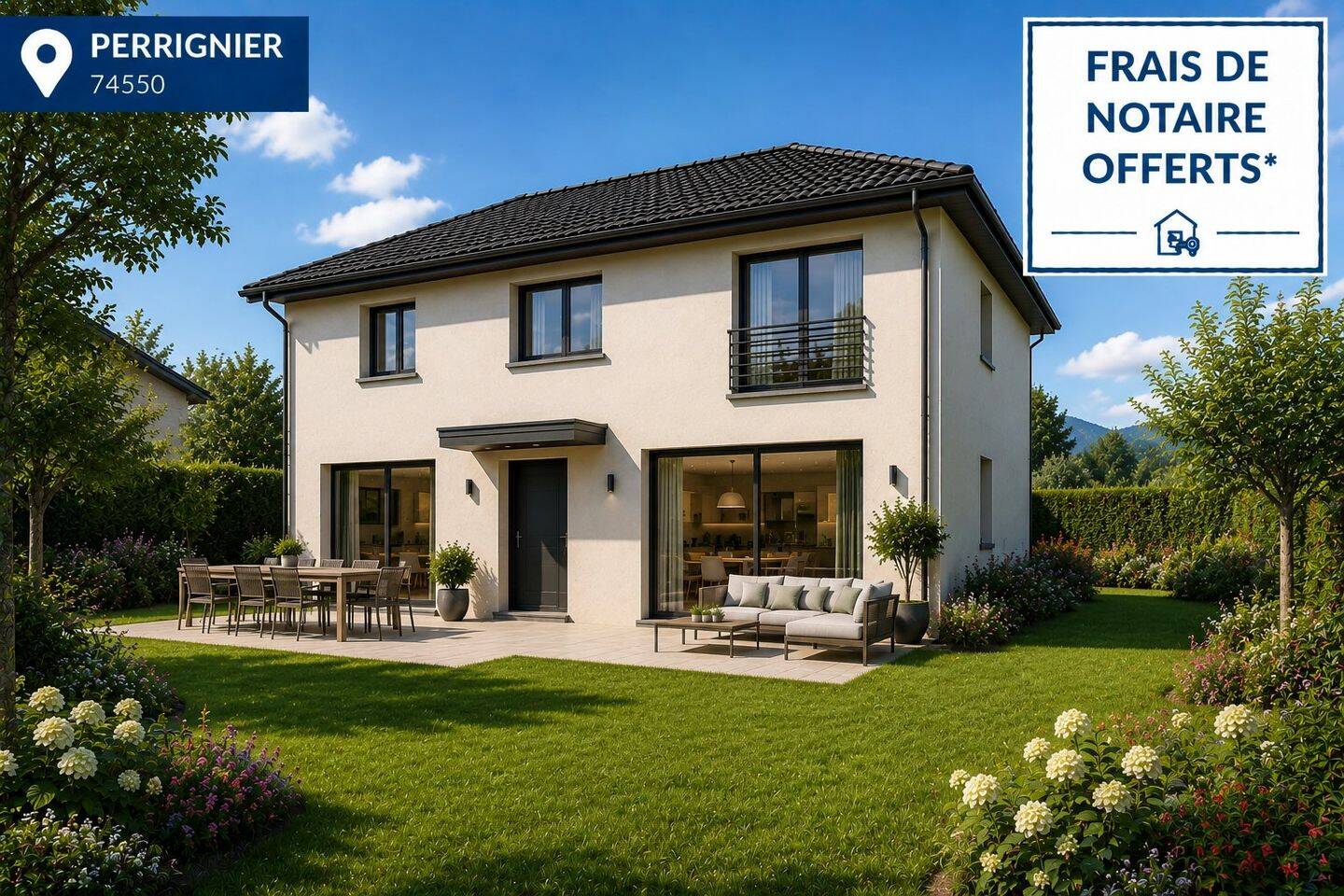 Maison 4 pièces 91 m² · à Perrignier · 91 m² · 400 000 €