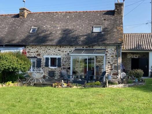 Maison à vendre 148 480 € 1 pièce 1 chambre 74 m² 1 200 m² de terrain Plumieux 22210