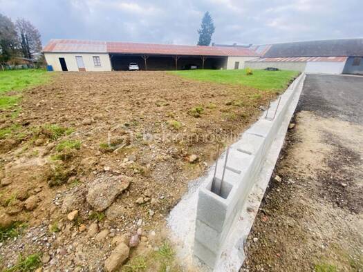 Terrain constructible à vendre 59 800 € 1 050 m² de terrain Guilliers 56490