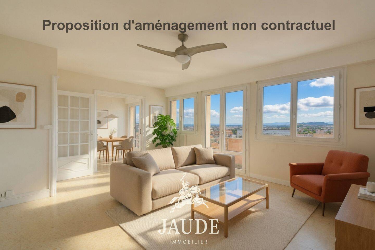 Appartement 4 pièces 87 m² · à Clermont-Ferrand · 86,6 m² · 160 000 €