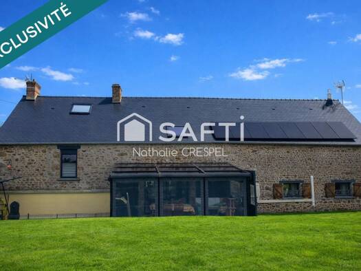 Maison à vendre 255 000 € 7 pièces 4 chambres 191 m² 1 400 m² de terrain Champéon 53640