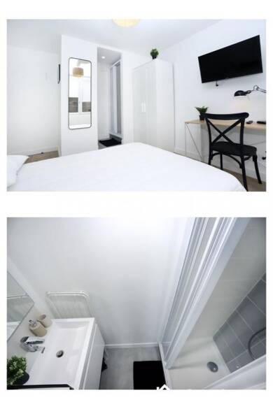 Appartement à louer 445 € 1 pièce 2 chambres 12 m² 1er étage Centre Brest 29200