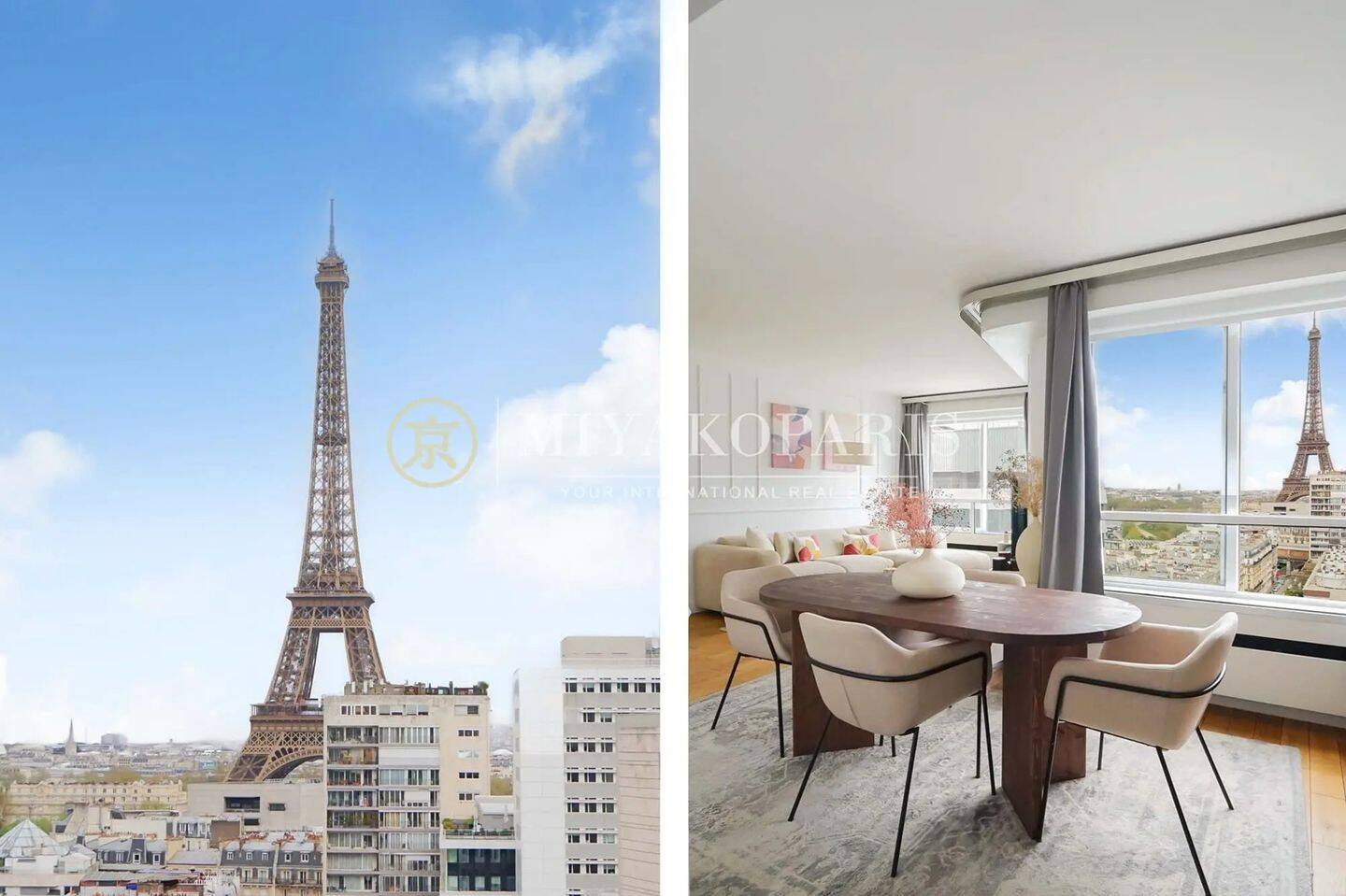 Appartement 3 pièces 55 m² · à Paris 15ème Arrondissement · 55 m² · 590 000 €