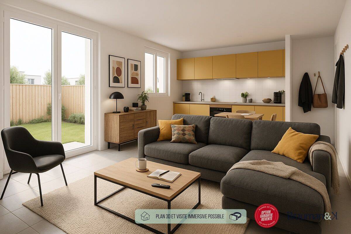 Appartement 3 pièces 56 m² · à Mantes-la-Jolie · 56 m² · 241 000 €