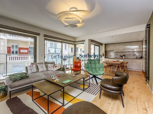 Appartement à vendre 895 000 € 3 pièces 2 chambres 69,6 m² Étage 1/3 Littoral Le Touquet-Paris-Plage 62520
