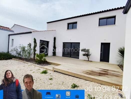 Maison à vendre 690 000 € 5 pièces 4 chambres 142,6 m² 191 m² de terrain Laleu-La Pallice La Rochelle 17000